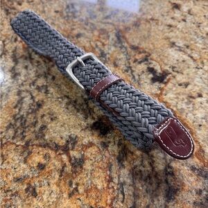 Vineyard vines shep And Ian Grey Braided Size 36 Belt